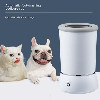 Pet Paw Cleaning Cup Automatic Foot Washing Dogs and Cats Electric Cleaning Device