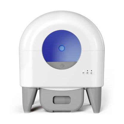 Self-Cleaning Cat Litter Box, App Controlled, with Safety Sensor, Removable and Washable Liner